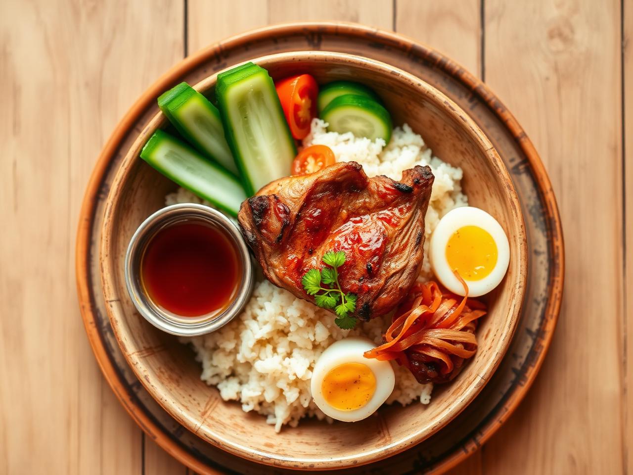 Cơm tấm sườn nướng — Công thức chuẩn vị Sài Gòn cùng gạo Tài Nguyên ANVI — công thức Góc bếp ANVI